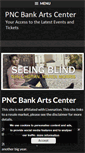 Mobile Screenshot of pncbankartscenter.org